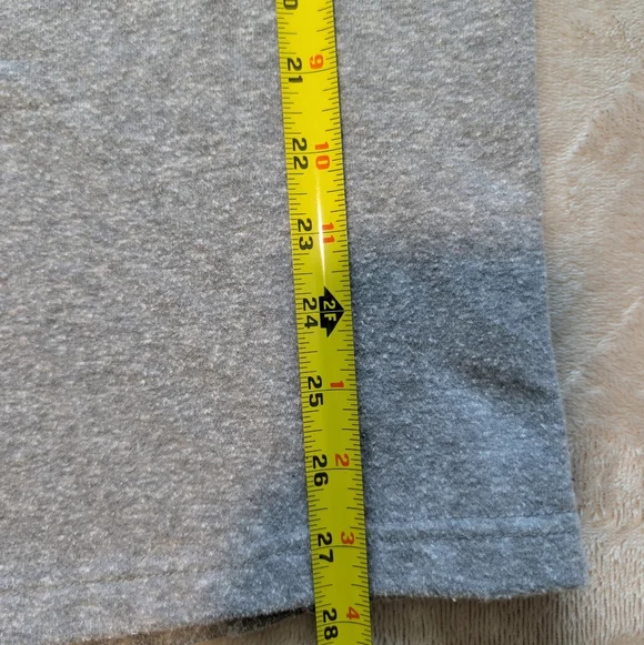 League Collegiate Georgetown Long Sleeve Spirit Jersey Triblend Hoyas Large - Picture 5 of 8